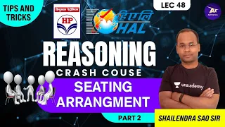 Reasoning | Seating Arrangement -02 | HPCL | GATE | ESE | HAL | AFCAT | Campus Placement
