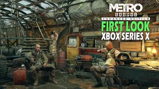 Metro Exodus Enhanced Edition First Look Xbox Series X (Ray Tracing, 60 FPS)