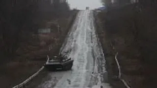 Rebel military training in Debaltseve