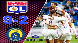 Olympique Lyonnais vs Montauban FC | all goals | Coup de France Feminine