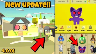 🤯NEW UPDATE IN CHICKEN GUN 4.0.0!!😱😱 ||PURPLE CAT,DOG,MODE,MORE...