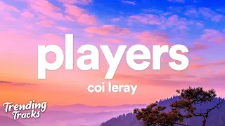 Coi Leray - Players (Clean - Lyrics) "cause girls is players too"