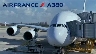 🇫🇷 Paris CDG - Miami MIA 🇺🇸 Air France Airbus A380 Economy class [FULL FLIGHT REPORT]