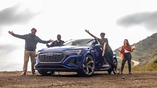 We Drive The Audi SQ8 e-tron For The First Time! Tough Sell w/ The Stats But Wait Until You Drive It