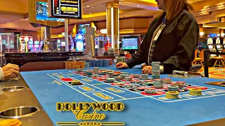 My Neighbors Had Over $300 on #27! Live Roulette at Hollywood Casino In Aurora