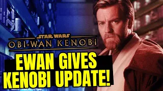 Ewan McGregor Talks Kenobi Star Wars Show & Black Widow Secret Revealed!