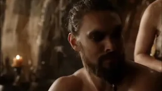 Khal Drogo and Daenerys Targaryen speaking Dothraki...