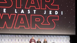 Star Wars The Last Jedi Panel from Star Wars Celebration 2017!