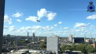 Chinook "Bravo November" landing in London