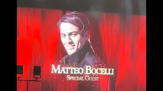 Matteo Bocelli "Solo" live from Boston 2021