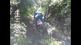 Nagycenk enduro beta rr 300 racing fail