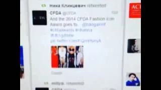 CFDA's reaction video after Rihanna retweeted them on Twitter