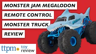 Monster Jam Official Megalodon Storm All-Terrain Remote Control from Spin Master