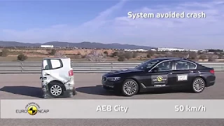 Bmw 5 Series 2017 (G30) vs Mercedes Benz E-Classe 2016 (W213) Crash and Security System Test