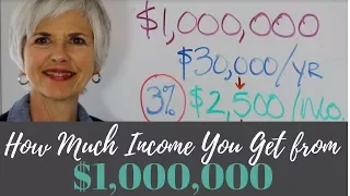Retirement Income from $1,000,000