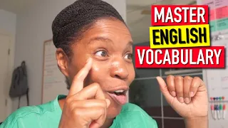 Master English Vocabulary In 3 Steps