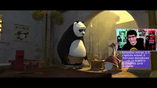 JUGANDOR REACCIONA AL FINAL DE KUNG FU PANDA 2  *LE EXPOTA EL CEREBRO 🤯