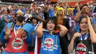 Japan Fans And Players Crazy Celebrations After Winning Against Germany | FIFA World Cup 2022