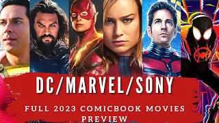 DC's 2023 Movies BETTER than Marvel's? | MCU Phase 5 | DCEU final Films