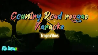 Take me home, Country roads | Reggae Karaoke | Tropavibes (john Denver)