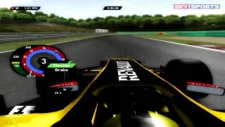 F1 2010 - Robert Kubica at Hungaroring [HD]