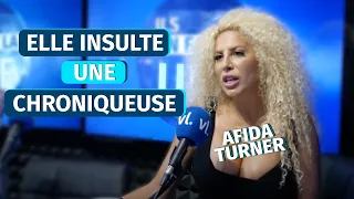 Afida Turner insulte une chroniqueuse : "Ferme ta gueule !"