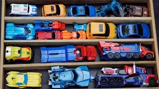 Optimus Prime vs Bumblebee Transformers: Robots in Disguise Autobot Decepticons Tobot Mainan Car Toy
