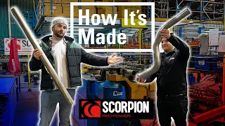 How Performance exhausts are manufactured - Scorpion HQ.