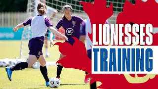 Silky Skills, Head-To-Head Matches & Shooting Practice | Inside Training | Lionesses