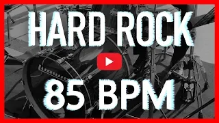 Heavy Hard Rock Metal Drum Track 85 BPM Drum Beat (Isolated Drums) [HQ]