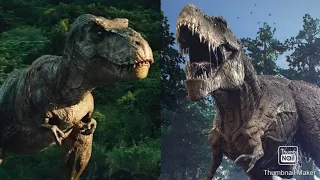 Тираннозавр против Вастатозавра