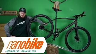 Cube Hyde Pro Urban City Fahrrad 2019 | Review (German)