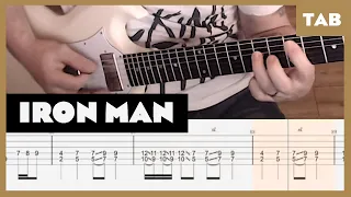 Black Sabbath - Iron Man - Guitar Tab | Lesson | Cover | Tutorial