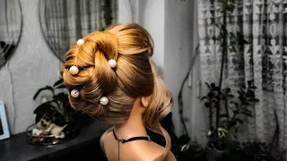 A simple bocce chignon tutorial