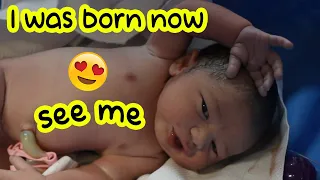 what happens to a newborn immediately after birth 🍼🐤 #newborn