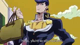 Josuke poses too hard