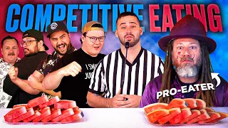 We Challenged A Competitive Eater!