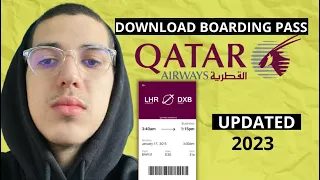 How to Check in Qatar Airways Online & Download Boarding Pass 2023 [Updated] - Web Check In Online