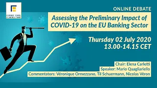 Assessing the Preliminary Impact of COVID-19 on the EU Banking Sector