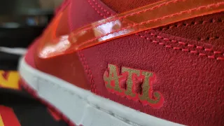 Atlanta Nike Dunk Review and Lace Swap #atlanta #ATLDunk #nikedunk