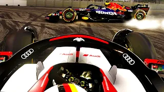 DRIVER SPINS RIGHT IN FRONT! LOCK-UPS EVERYWHERE! MENTAL SINGAPORE! - F1 22 MY TEAM CAREER Part 51