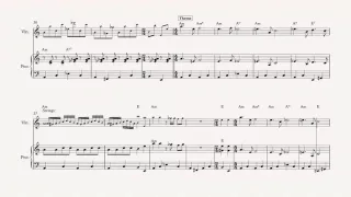 Violin - Beetlejuice - Theme Song - Sheet Music, Chords, & Vocals