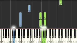 Grow Old With Me John Lennon  [ Easy Piano Tutorial] Synthesia