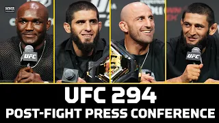 UFC 294: Makhachev vs. Volkanovski 2 Post-Fight Press Conference | MMA Fighting