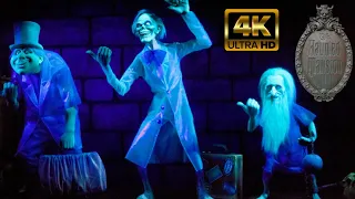 Haunted Mansion -  4K POV Full Ride Attraction - Magic Kingdom, Walt Disney World