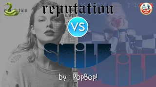 ALBUM BATTLE "reputation" VS "Smile"  | PopBop!