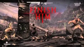 Mortal Kombat X - Kenshi - Both fatalities, Xray, Faction Kill