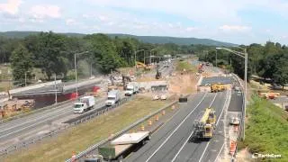 Connecticut DOT I-84 Bridge Replacement in Southington