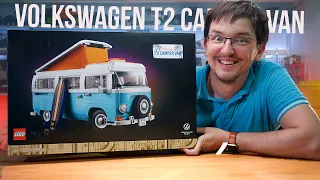Обзор 10279 LEGO Volkswagen T2 Camper van