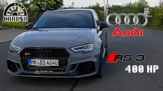 2019 AUDI RS3 Sportback Quattro | 400 HP | OPF | POV | Launch Control | Night Drive on Autobahn
